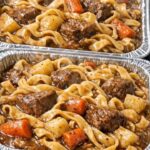 Garlic Butter Steak Bites & Creamy Parmesan Shells